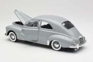 Peugeot 203 Gris Clair Solido 1:18 8145 Metal — billede 5 af 8