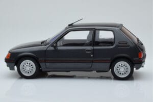 Peugeot 205 GTi 1.6 Graphite Grå Norev 1:18 184845 Metal — billede 4 af 8