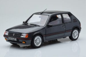 Peugeot 205 GTi 1.6 Graphite Grå Norev 1:18 184845 Metal