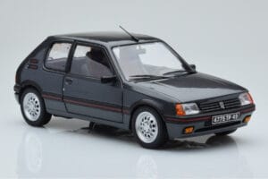 Peugeot 205 GTi 1.6 Graphite Grå Norev 1:18 184845 Metal — billede 6 af 8