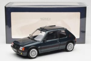 Peugeot 205 GTI 1.9 Magic Sorrento Grøn Norev 1:18 184859 Metal — billede 8 af 8