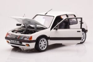 Peugeot 205 GTi 1.9 Meije Hvid Norev 1:18 184842 Metal — billede 2 af 8