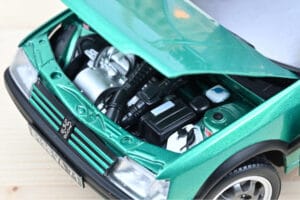 Peugeot 205 GTi Griffe Med Soltag Grøn Norev 1:18 184847 Metal — billede 3 af 3