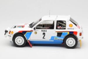 Peugeot 205 T16 #2 A. Vatanen / T. Harryman Rally Monte Carlo 1985 Norev 1:18 184864 Metal — billede 4 af 8