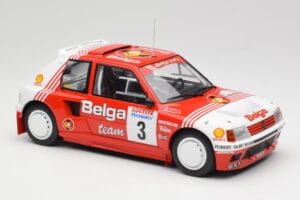 Peugeot 205 T16 #3 B. Darniche / A. Mahe Rally Ypres 1985 IXO 1:18 18RMC135 Metal — billede 4 af 6