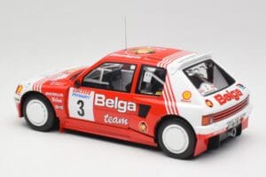 Peugeot 205 T16 #3 B. Darniche / A. Mahe Rally Ypres 1985 IXO 1:18 18RMC135 Metal — billede 5 af 6