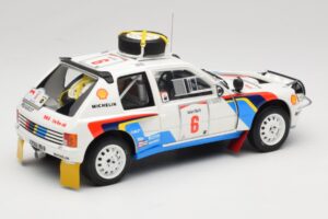 Peugeot 205 T16 Peugeot Talbot Sport T. Salonen / S. Harjanne Safari Rally 1985 Otto 1:18 OT1161 Resin — billede 2 af 6