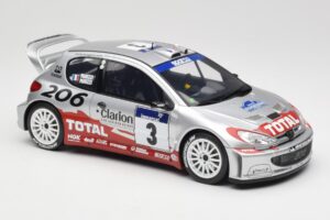 Peugeot 206 WRC #3 G. Panizzi / H. Panizzi Rally Tour de Corse 2002 Otto 1:18 OT1085 Resin — billede 4 af 6