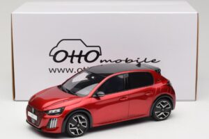 Peugeot 208 GT Hybrid Red Elixir Otto 1:18 OT1163 Resin — billede 6 af 6