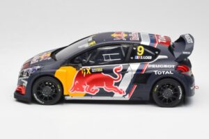 Peugeot 208 WRX #9 S. Loeb World RX of Belgium 2018 Otto 1:18 OT455 Resin — billede 3 af 6