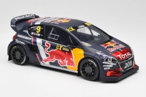 Peugeot 208 WRX #9 S. Loeb World RX of Belgium 2018 Otto 1:18 OT455 Resin — billede 4 af 6