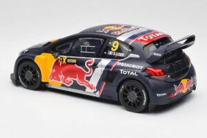 Peugeot 208 WRX #9 S. Loeb World RX of Belgium 2018 Otto 1:18 OT455 Resin — billede 5 af 6