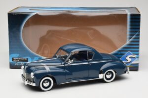 Peugeot 302 Coupe Blå Solido 1:18 8168 Metal — billede 8 af 8