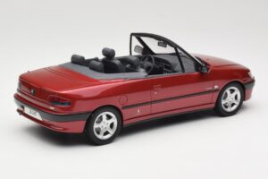 Peugeot 306 Cabriolet Rød Otto 1:18 OT042 Resin — billede 2 af 6