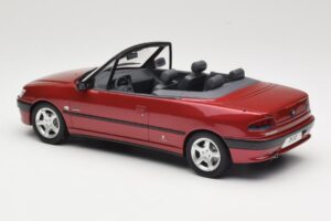 Peugeot 306 Cabriolet Rød Otto 1:18 OT042 Resin — billede 5 af 6
