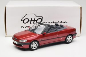 Peugeot 306 Cabriolet Rød Otto 1:18 OT042 Resin — billede 6 af 6