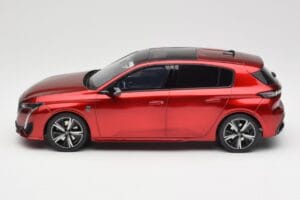 Peugeot 308 GT P5 Elixir Red Otto 1:18 OT1140 Resin — billede 3 af 6
