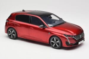 Peugeot 308 GT P5 Elixir Red Otto 1:18 OT1140 Resin — billede 4 af 6