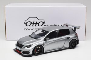 Peugeot 308 RC Artense Grå Otto 1:18 OT1055 Resin — billede 6 af 6
