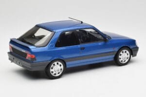 Peugeot 309 GTi16 Miami Blå Norev 1:18 184881 Metal — billede 2 af 6