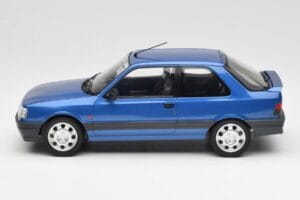 Peugeot 309 GTi16 Miami Blå Norev 1:18 184881 Metal — billede 3 af 6
