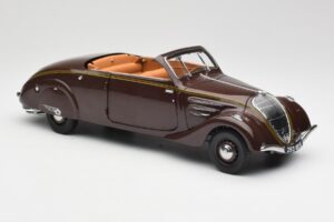 Peugeot 402 Eclipse Chokolade Norev 1:18 184873 Metal — billede 11 af 12