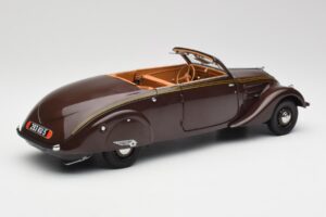 Peugeot 402 Eclipse Chokolade Norev 1:18 184873 Metal — billede 3 af 12