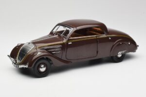 Peugeot 402 Eclipse Chokolade Norev 1:18 184873 Metal — billede 4 af 12