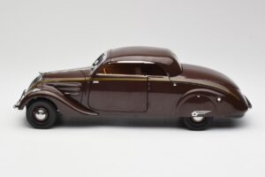 Peugeot 402 Eclipse Chokolade Norev 1:18 184873 Metal — billede 5 af 12