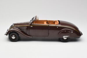 Peugeot 402 Eclipse Chokolade Norev 1:18 184873 Metal — billede 7 af 12