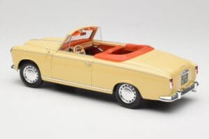Peugeot 403 Cabriolet Sandgul Solido 1:18 8165 Metal — billede 7 af 8