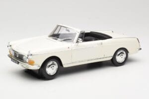 Peugeot 404 Cabriolet Hvid Norev 1:18 184746 Metal