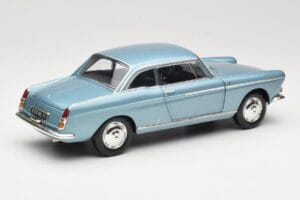 Peugeot 404 Coupe Blå Norev 1:18 184745 Metal — billede 3 af 8