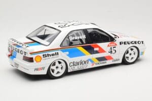 Peugeot 405 Mi16 #45 Team Peugeot Talbot Sport R. Gravett BTCC 1992 Otto 1:18 OT1141 Resin — billede 2 af 6