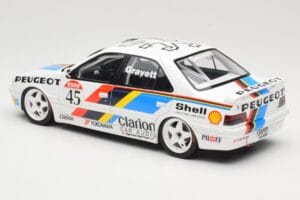 Peugeot 405 Mi16 #45 Team Peugeot Talbot Sport R. Gravett BTCC 1992 Otto 1:18 OT1141 Resin — billede 5 af 6