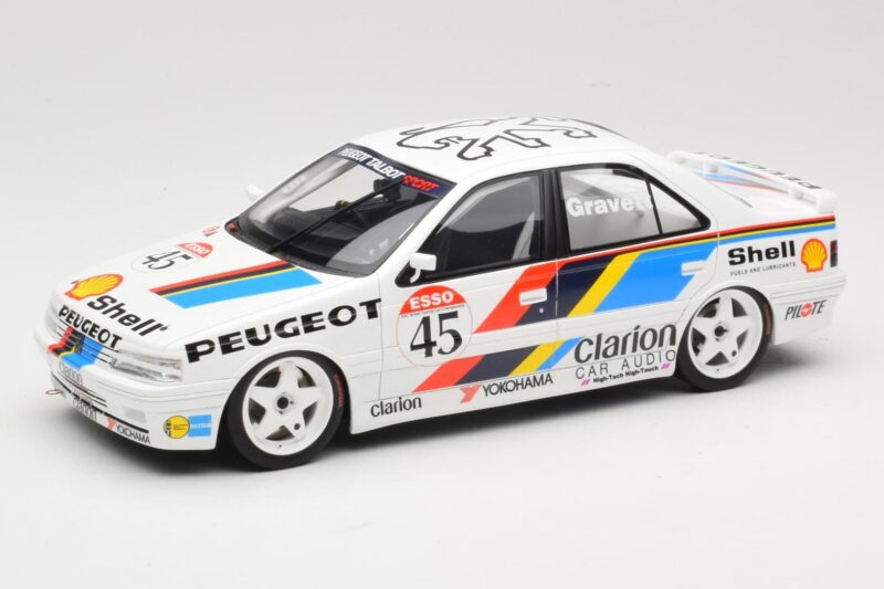 Peugeot 405 Mi16 #45 Team Peugeot Talbot Sport R. Gravett BTCC 1992 Otto 1:18 OT1141 Resin