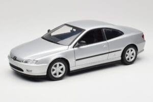 Peugeot 406 Coupe Sølv Gate 1:18 01024 Metal