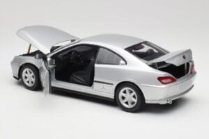 Peugeot 406 Coupe Sølv Gate 1:18 01024 Metal — billede 5 af 8