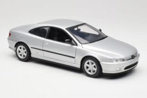 Peugeot 406 Coupe Sølv Gate 1:18 01024 Metal — billede 6 af 8