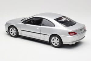 Peugeot 406 Coupe Sølv Gate 1:18 01024 Metal — billede 7 af 8