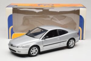 Peugeot 406 Coupe Sølv Gate 1:18 01024 Metal — billede 8 af 8