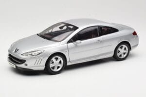 Peugeot 407 Coupe Sølv Norev 1:18 184747 Metal