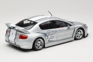 Peugeot 407 Racing Sølv Solido 1:18 90642 Metal — billede 3 af 8