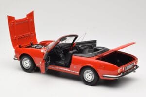 Peugeot 504 Cabriolet Rød Norev 1:18 184754 Metal — billede 5 af 8
