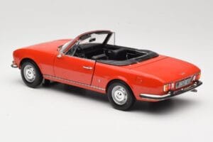 Peugeot 504 Cabriolet Rød Norev 1:18 184754 Metal — billede 7 af 8