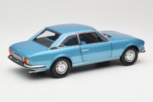 Peugeot 504 Coupe Blå Norev 1:18 184755 Metal — billede 3 af 8