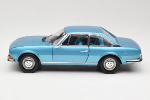 Peugeot 504 Coupe Blå Norev 1:18 184755 Metal — billede 4 af 8