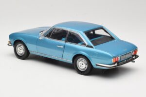 Peugeot 504 Coupe Blå Norev 1:18 184755 Metal — billede 7 af 8