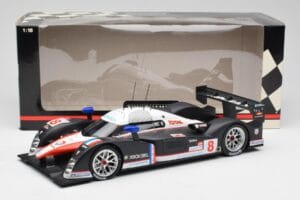 Peugeot 908 HDi LMP1 #8 S. Sarrazin / P. Lamy / S. Bourdais 24 Hours of Le Mans 2nd 2007 Minichamps 1:18 150071208 Metal — billede 6 af 6