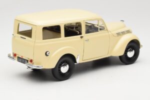 Peugeot Partner Moka Brown Norev 1:18 184894 Metal — billede 3 af 8
